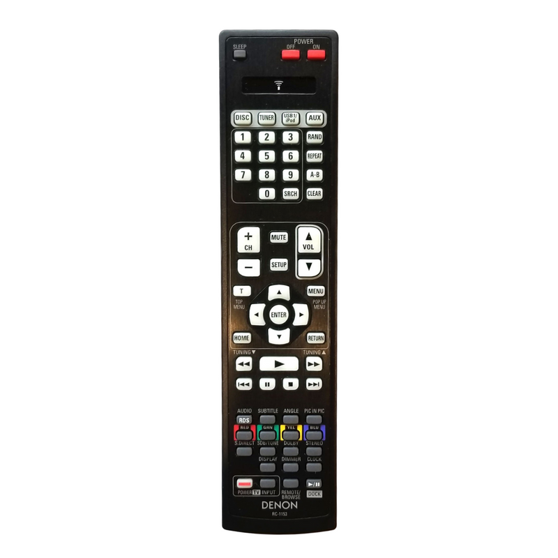 DENON OEM Remote Control RC-1153 for DENON Home Theater Receiver - Awesome Remote Controls