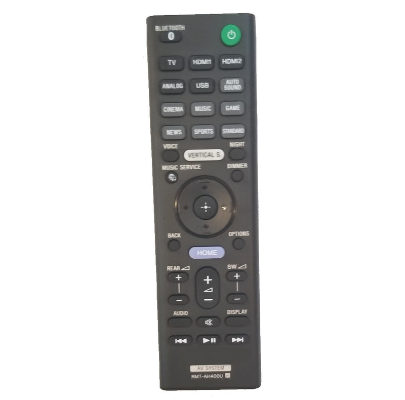 Sony OEM Remote Control RMT-AH400U for Sony AV Receivers/Soundbars