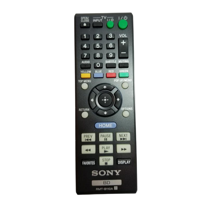 Sony OEM Remote Control RMT-B110A for Sony Blu-Ray Players - Awesome Remote Controls