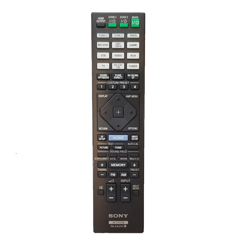 Sony OEM Remote Control RM-AAU210 Audio Systems