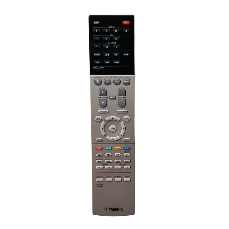 Yamaha OEM Remote Control ZZ483800, RAV563 for Yamaha Audio Receivers - Awesome Remote Controls